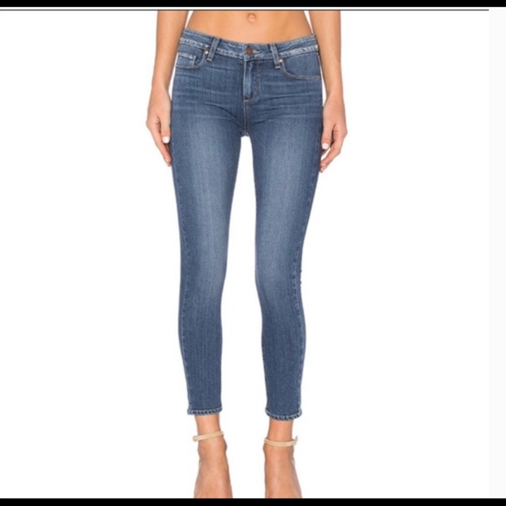 PAIGE Janson Verdugo Crop Ankle Jeans size 32